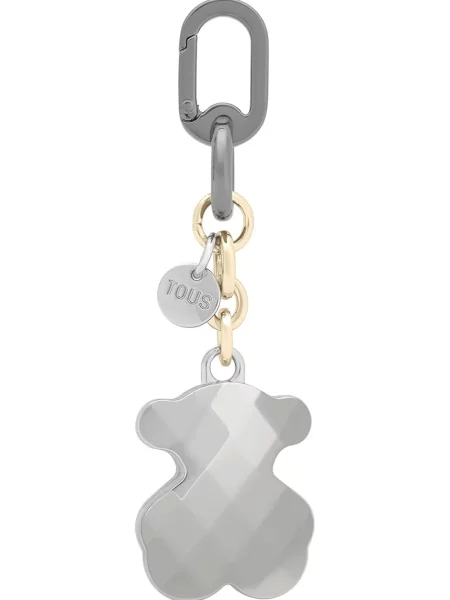 Obesek za ključe Tous siva