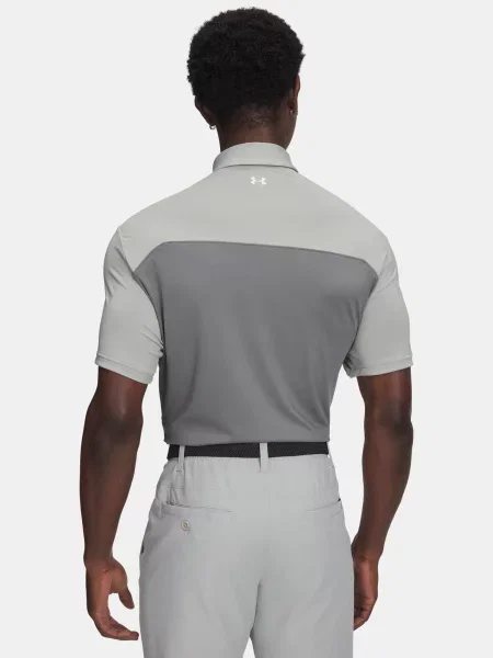 Tricou polo Under Armour gri
