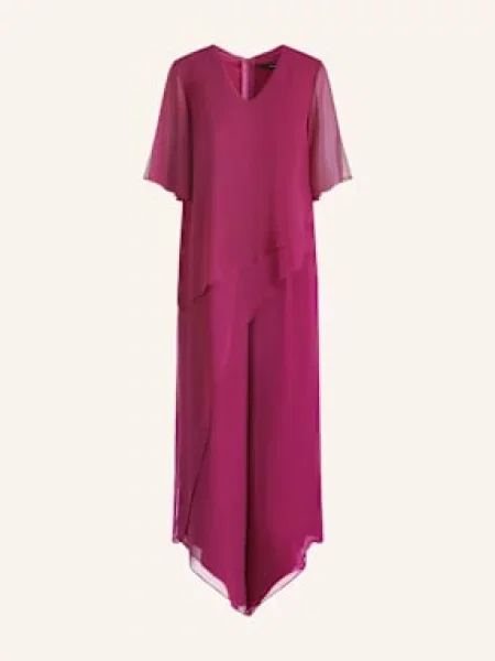 Vera Mont Kombinezon Z Rękawem I Wolantami rot fuksja