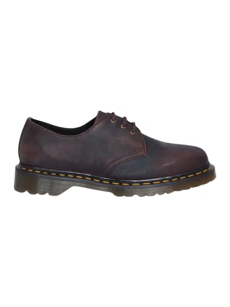 Półbuty Dr. Martens skórzane klasyczne brązowe