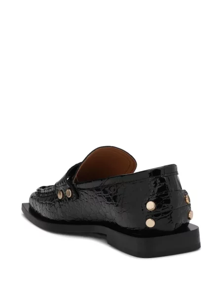 Pantofi loafer Ganni negru