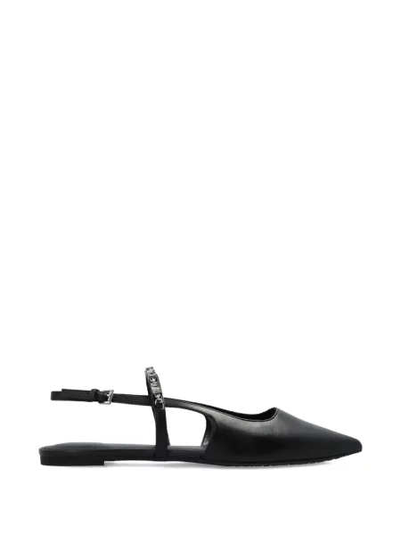 Espadrile Michael Michael Kors de cristal plisate negru