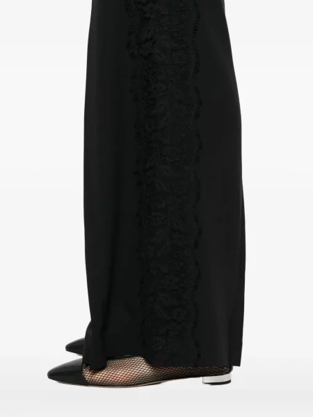 Pantaloni Filippa K din dantelă negru