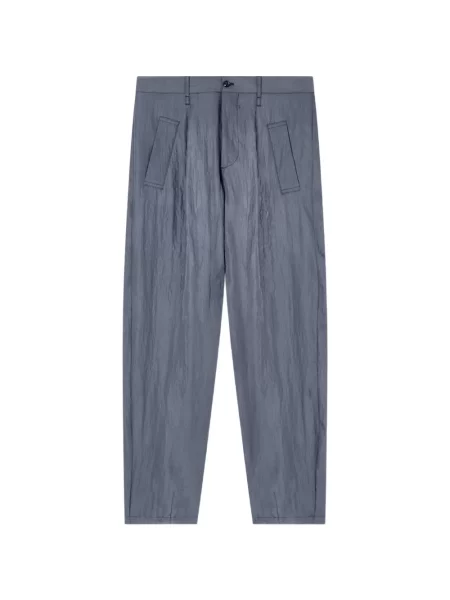 Pantaloni Giorgio Armani albastru