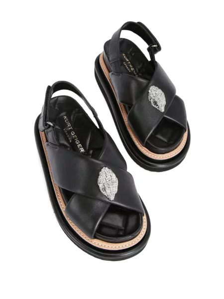 Sandale Kurt Geiger London din piele negru