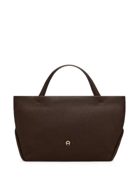 Geantă shopper Aigner maro