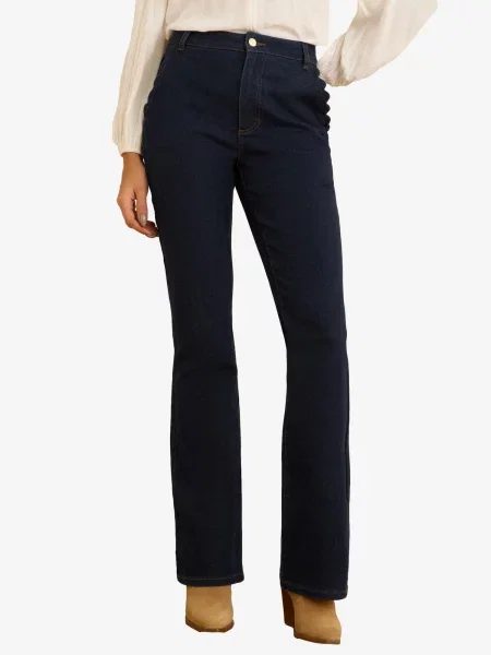 Love & roses Jeans închis albastru
