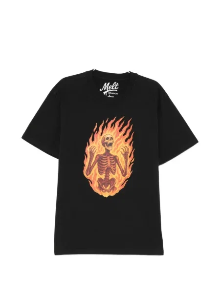 Tricou Melt cu imagine negru
