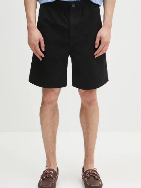 Džínové šortky A.P.C. Short Norris černá