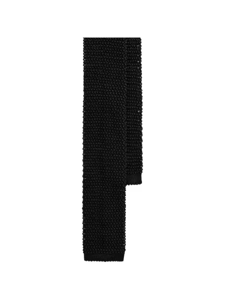 Cravată Ralph Lauren Purple Label cu autograf negru