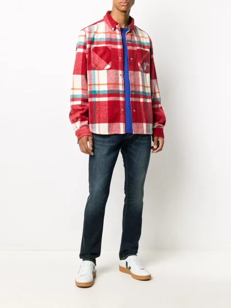 Skinny jeansy skinny Polo Ralph Lauren niebieskie