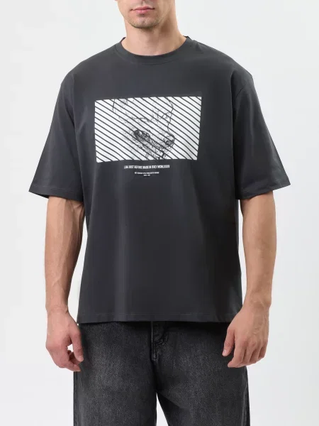 Футболка J.b4 Just Before сіра