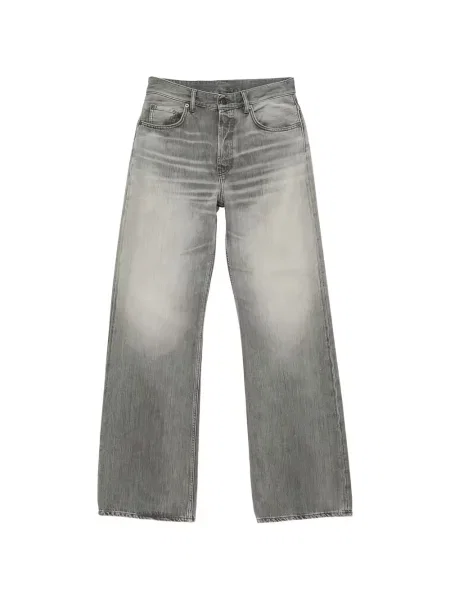 Blugi Acne Studios cu autograf gri
