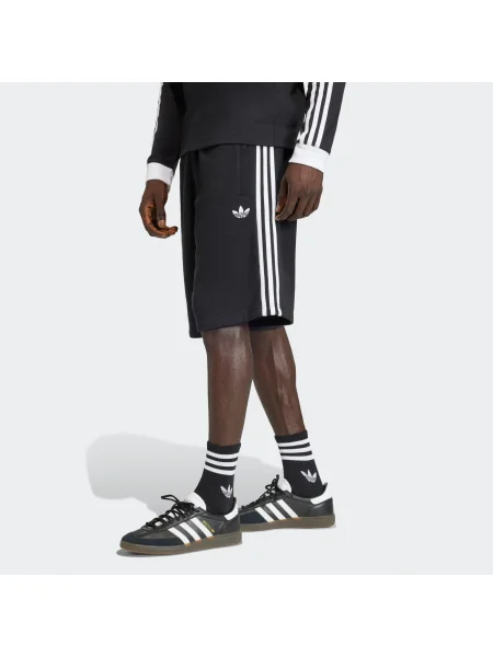 ADIDAS ORIGINALS Pantaloni negru alb