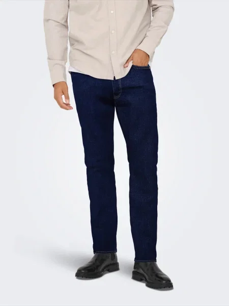 Only & Sons Jeans ONSWEFT denim albastru
