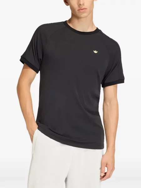 Top Adidas alergare cu autograf din piele negru