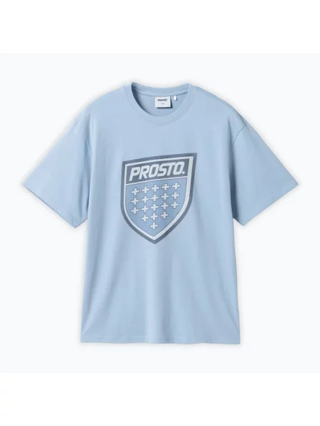 Tricou pentru bărbați PROSTO Infine denim blue albastru