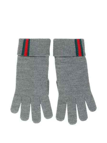 Mănuși Gucci gri