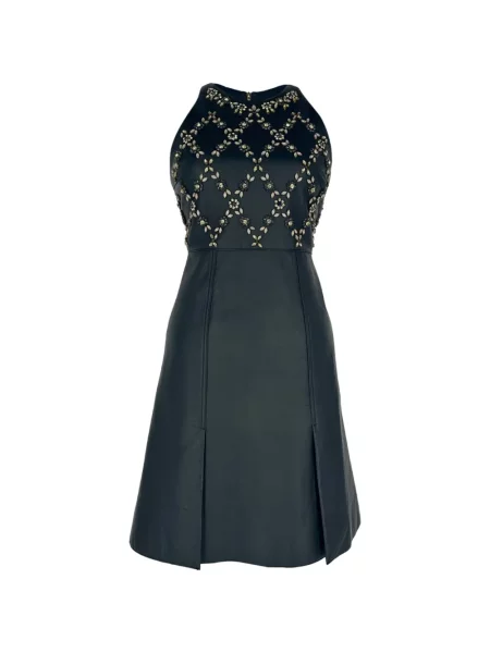 Rochie Erdem cu model floral negru