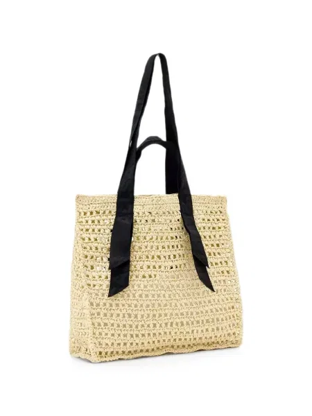 Pántos shopper táska Allsaints autogrammal