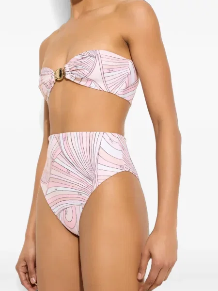 Top Pucci cu imagine roz