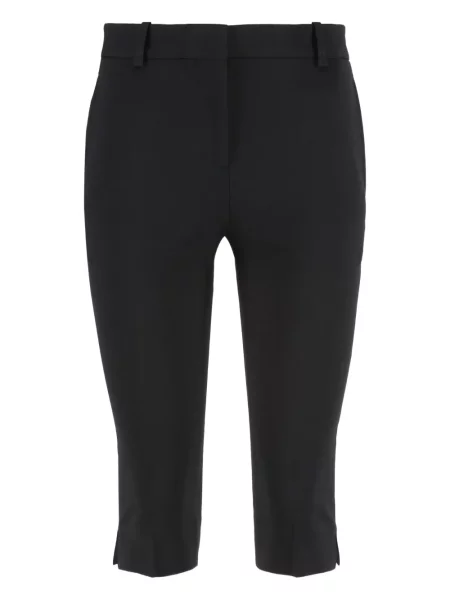 Bermudy Toteme z krepy czarne