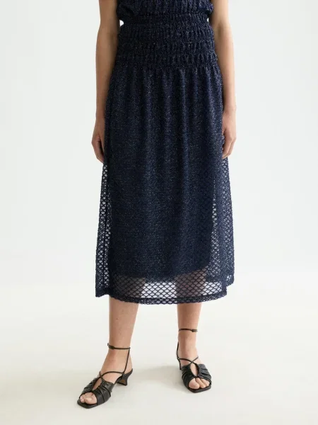 SCOTCH & SODA Sukňa námornícka modrá
