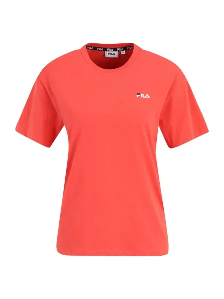 FILA Tricou funcțional BIENDORF portocaliu / negru alb