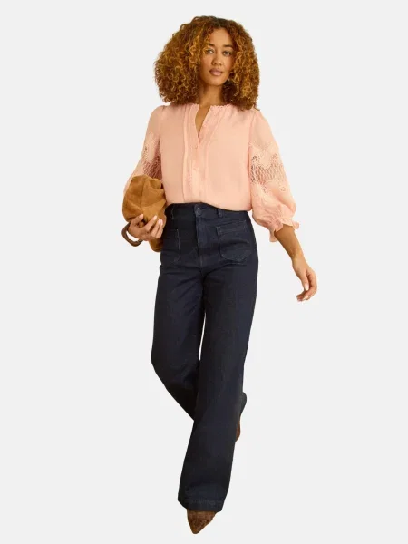 Love & roses Bluză caisă portocaliu