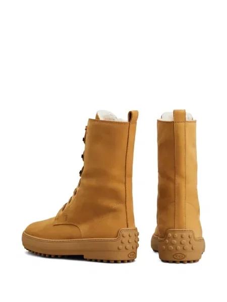 Botine Tod's cu șireturi din dantelă