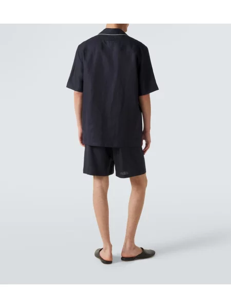 Pijamale Zegna de in albastru