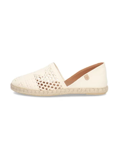 VERBENAS Espadrilky Carmen krémová bílé