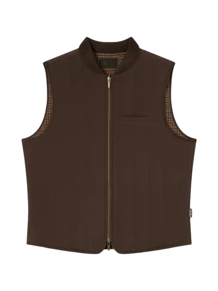 Reversibil vestă Mc2 Saint Barth cu model pepito maro