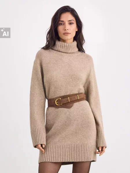 Mini suknelė Mohito smėlinė