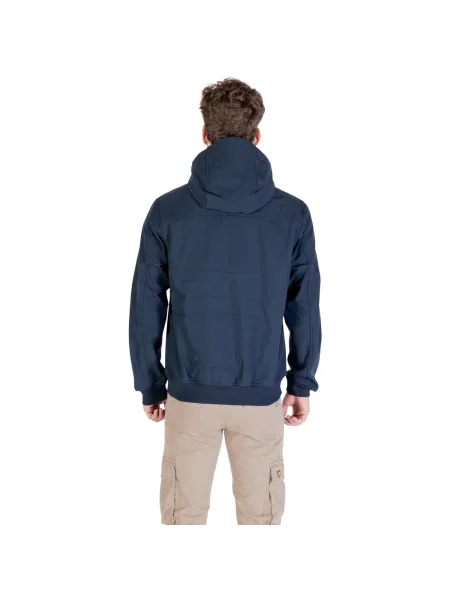 Fleecová fleecová mikina Lyle & Scott modrá