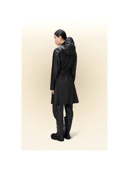 Rains Curve W Jacket Kobiety Kurtki Rains Czarny Size: M niebieska