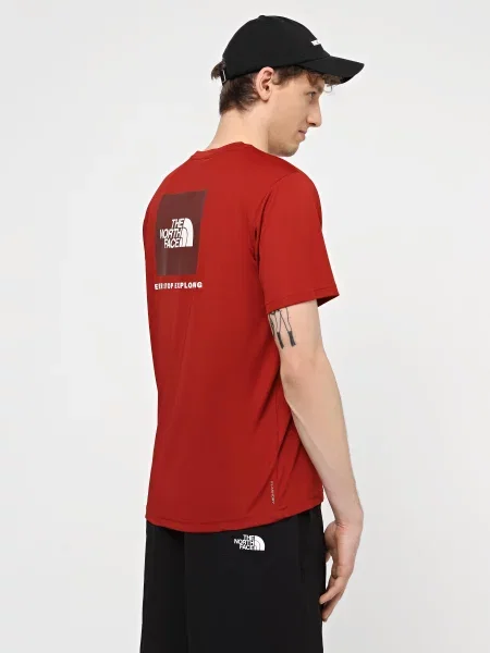 Футболка The North Face красная