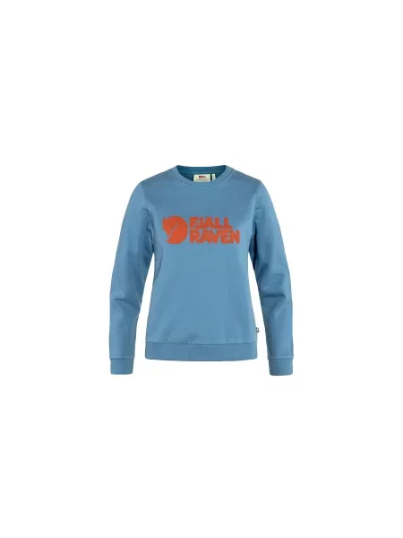 Sweter Fjällräven z kapturem z autografem niebieski