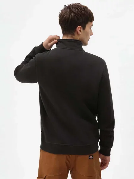 Кофта Dickies Oakport Quarter Zip бавовна/поліестер чорний