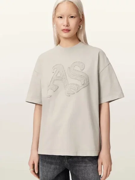 AllSaints tricou de femei din INSIGNIA gri