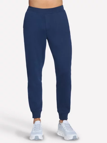 Джогери Skechers бавовна/поліестер синій