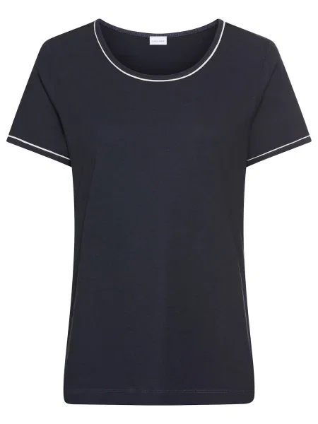 LASCANA Bluză de noapte negru