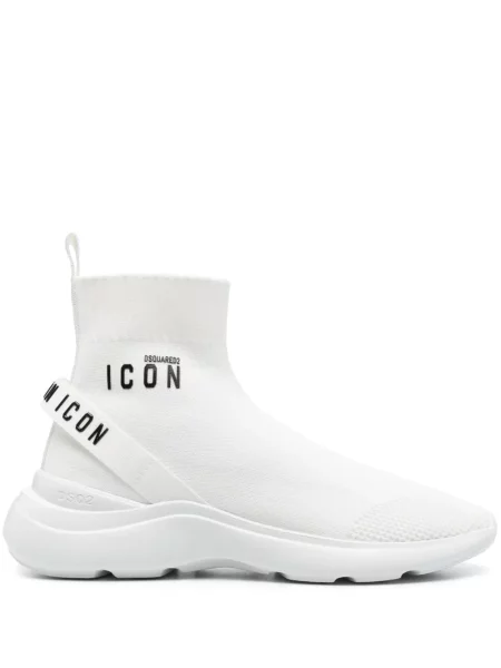 Sneakerși Dsquared2 alb