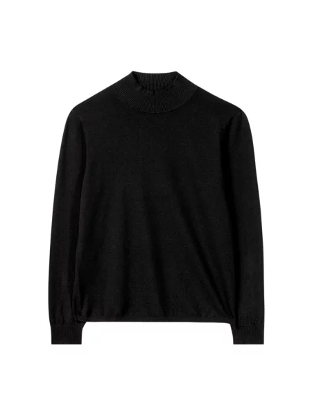 Dzianinowy golf golf golf Luisa Cerano czarny