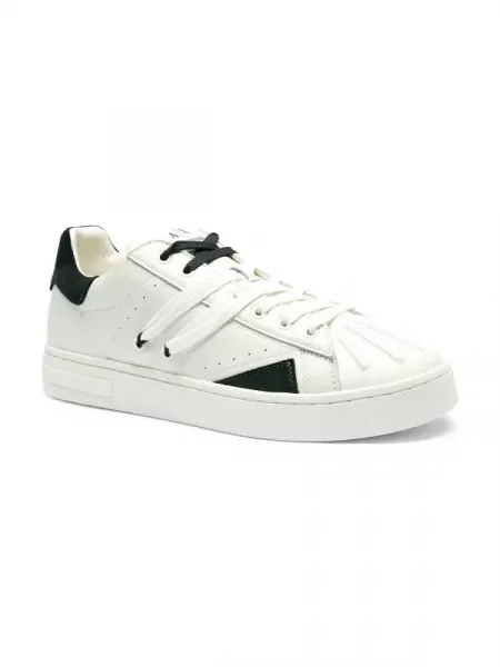 Armani Exchange De piele sneakers alb