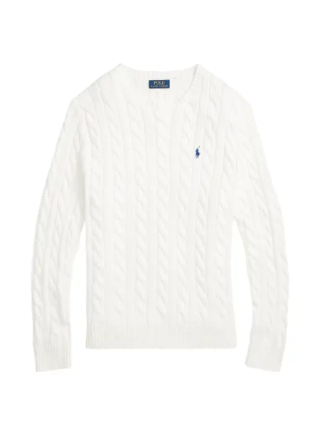 Tricou polo Polo Ralph Lauren cu glugă cu blană cu broderie roșu