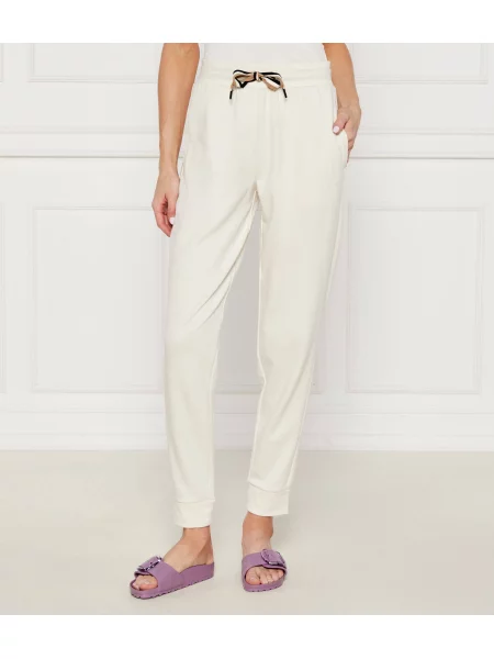 BOSS BLACK Pantaloni de trening CP Stripe_Pants Cuff negru