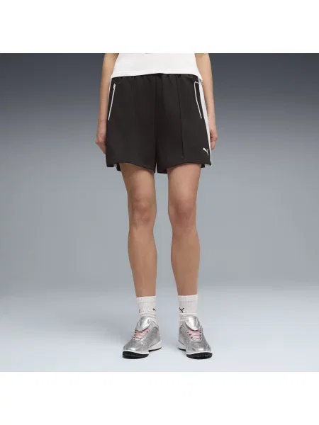 PUMA szorty T7 4" z drobnymi zakładkami Odzież S czarny