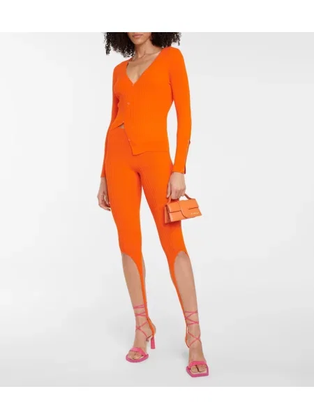 Kardigán Jacquemus narancsszínű