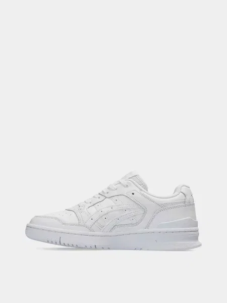 Кожаные кроссовки Asics белые